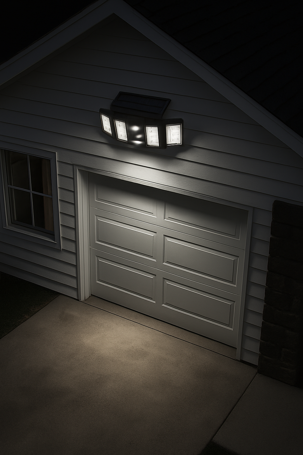 5-Head Solar Flood Light | 300 LEDs | Motion Sensor | IP65 Waterproof