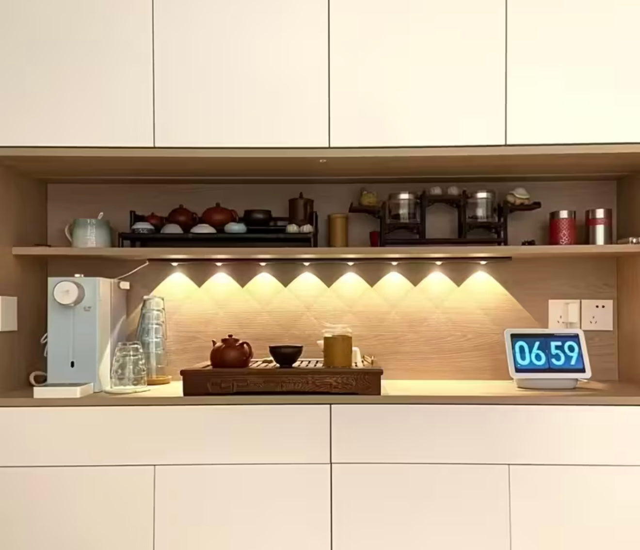 Vitaura Smart Motion Sensor LED Light Bar - 3-Color Dimmable